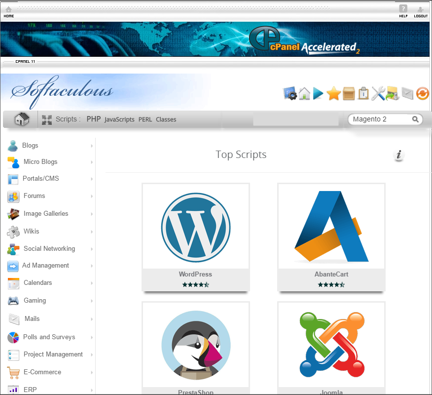 Softaculous_Magento
