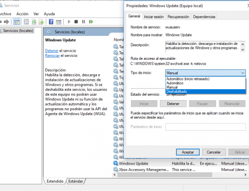 Deshabilitar actualizaciones en Windows 10 con 3 senzillos pasos